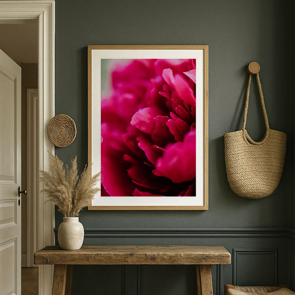 in the depth of pink